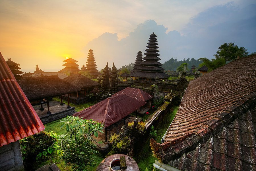 巴厘岛神庙
